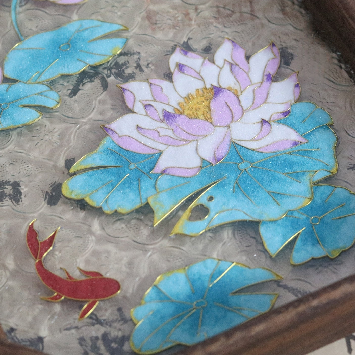 Filigree on Glass, DIY Cloisonne Filigree Enamel Painting Kit, with Tutorial& All Tools