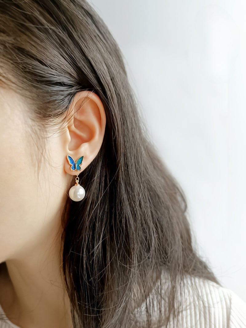 Peacock Feather Earrings with Tassels, Handmade Silk Velvet Flower,Brooch/Hair Pin/Clip