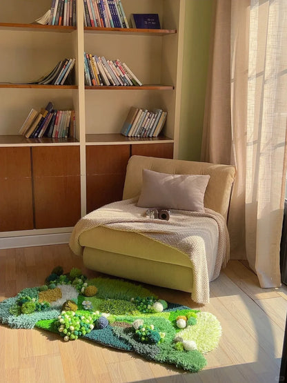 Moss Carpet, Latch Hook Kit, Beginner DIY Project with Tutorials