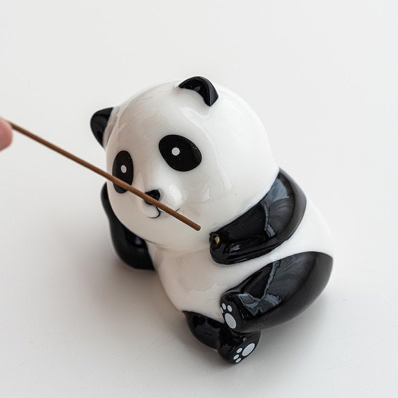 Panda,Ceramic Incense Holder,Home Decor Aromatherapy Ornament