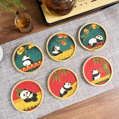 6PCs DIY Coasters Filigree Enamels Art with Epoxy Resin Unique Crafts Coaster DIY Kits Perfect Hobby for Adults Teens Elderly Handmade Home Decor Gifts