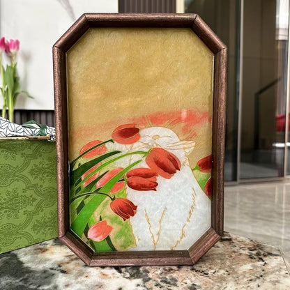Filigree on Glass, DIY Cloisonne Filigree Enamel Painting Kit, with Tutorial& All Tools