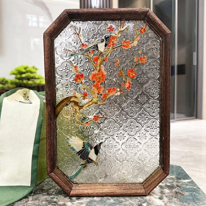 Filigree on Glass, DIY Cloisonne Filigree Enamel Painting Kit, with Tutorial& All Tools