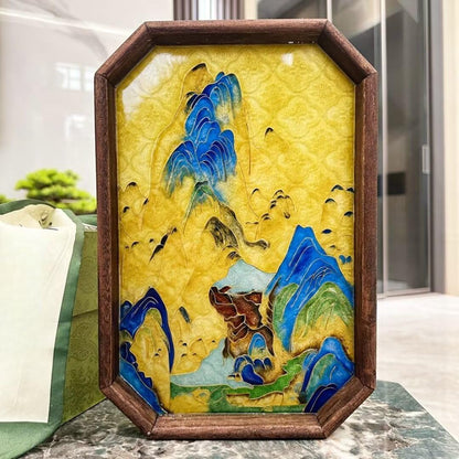 Filigree on Glass, DIY Cloisonne Filigree Enamel Painting Kit, with Tutorial& All Tools