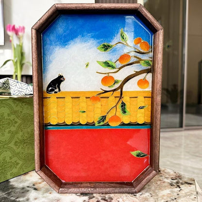 Filigree on Glass, DIY Cloisonne Filigree Enamel Painting Kit, with Tutorial& All Tools