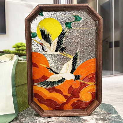 Filigree on Glass, DIY Cloisonne Filigree Enamel Painting Kit, with Tutorial& All Tools