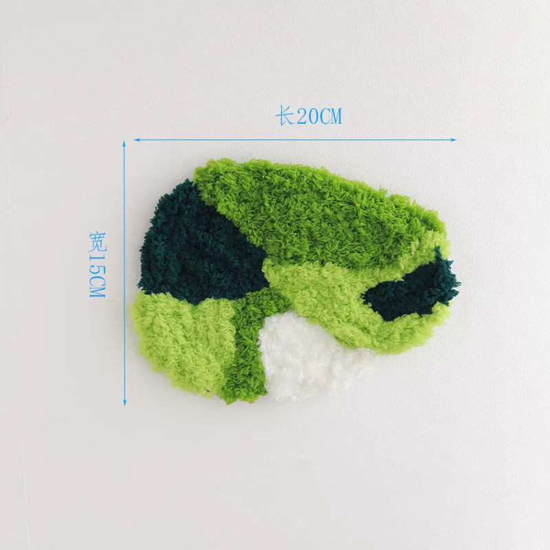 Latch Hook Kits DIY Moss Carpet Material Package Coaster Forest Handmade Mesh Cloth Decorative Painting Creative Gift Ins Handmade