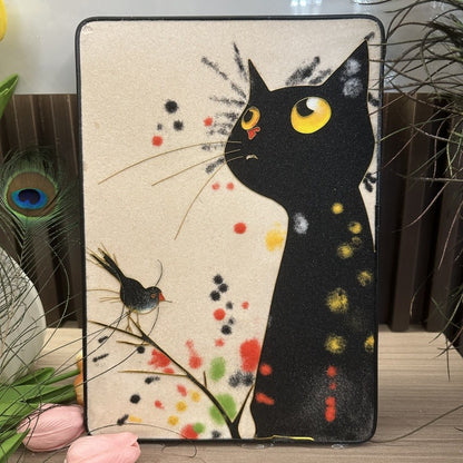 Black Cat, DIY Cloisonne Filigree Enamel Kit, with Tutorial& All Tools