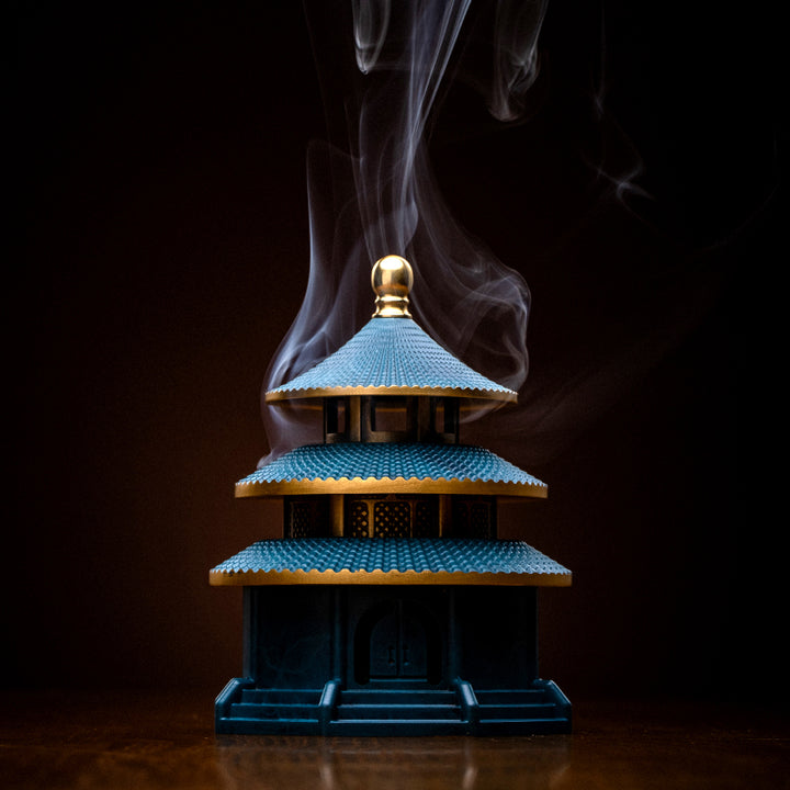 Tiantan Chinese Palace, Blue Copper Incense Burner