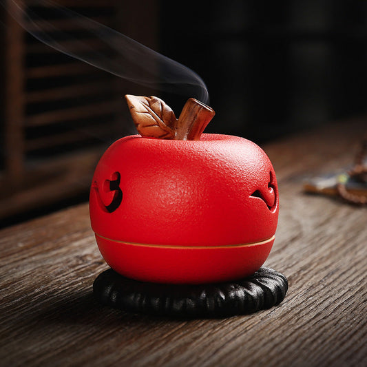 Apple Shape Incense Burner