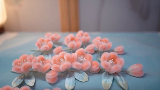 [Video]Pink Fluffy Flower-Beginner Silk Flower DIY Kit-Portion for 2-Materials Only-with Free Detailed Tutorial