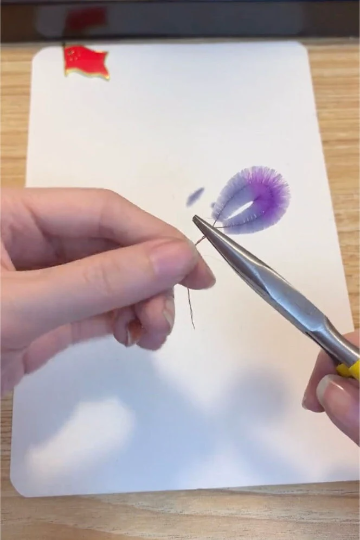 [Video]Purple Peony-Beginner Silk Flower DIY Kit-Portion for 2-Materials Only-with Free Detailed Tutorial