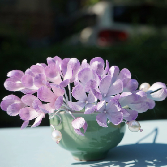 [Video]Lilac-Beginner Silk Flower DIY Kit-Portion for 2-Materials Only-with Free Detailed Tutorial