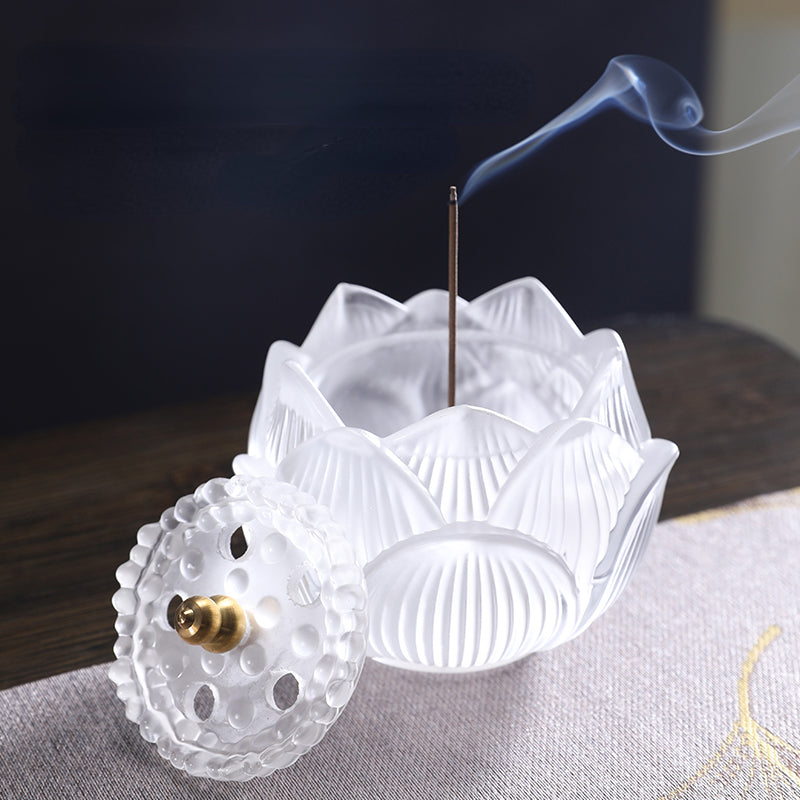 Home Indoor Incense Burner Sandalwood Lotus