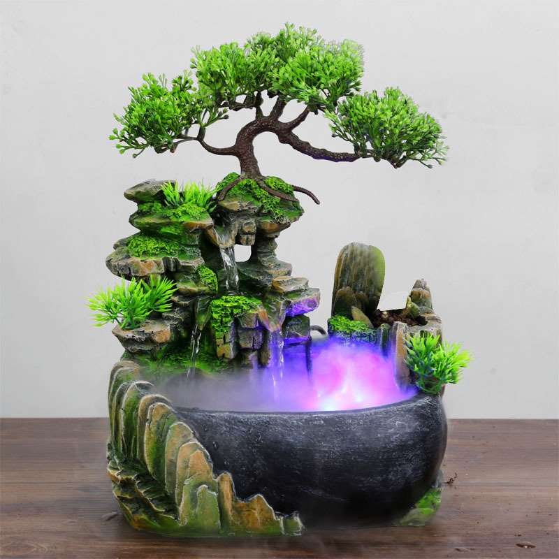 Midsize Pine Tree,Indoor Fountain Incense Holder